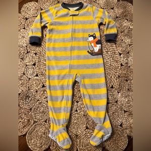 Carters Fleece Footed Pajama 18M
